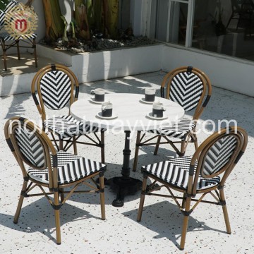 Bàn Ghế Mây Tre Cafe BGCF18